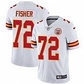 Nike Kansas City Chiefs #72 Eric Fisher White NFL Vapor Untouchable Limited Jersey,baseball caps,new era cap wholesale,wholesale hats